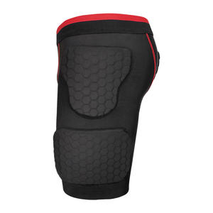 Eva Foam Custom Crash Pad Shorts Pantalones cortos de compresión acolchados para hombre 5 Pad Fajas de fútbol americano - Product Image 5