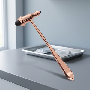 Marteau réflexe manuel en or rose, léger, instrument chirurgical orthopédique, classe I, certifié CE - Product Image 2