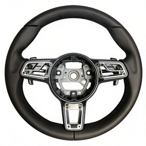 Volante de Cuero al por Mayor con Remaches para 996 911 Panamera Cayenne <span class=keywords><strong>Macan</strong></span> 718 991 981 991.2 970 987 958 944 - Product Image 2