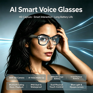 IFA02 W610 Multi‑language Voice Translator, Portable Bluetooth Audio Glasses, Travel Business Use, ai translation <b>smart</b> glasses - Product Image 6
