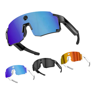 Gafas inteligentes con cámara, resistentes a los rayos UV, con audio, fotos de 8MP, grabación de video, traducción, conexión inalámbrica, IA, para ciclismo y deportes. - Product Image 1