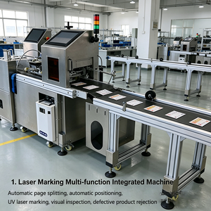 Macchina per Marcatura Laser per Buste Flessibili e <span class=keywords><strong>Cartoni</strong></span> con Lettura Automatica di Codici a Barre, Tracciabilità Anti-Contraffazione e Rifiuto Automatico di Codici Non Validi - Product Image 1