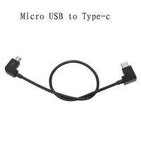 Cable Mini USB-C de 90 Grados para Carga de DJI y Transferencia de Datos de 2.4A, Compatible con Escáner de Código de Barras y Computadora