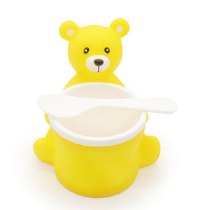 Divertidos Vasos de Plástico para Helado de 100 ml con Dibujos Animados Coloridos de Animales - Product Image 3