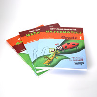 Diseño OEM personalizado, tapa blanda a todo color, edición internacional, libros de texto, impresión de libros de texto universitarios de secundaria