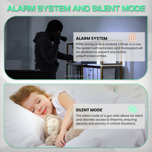 Chất Lượng Cao Lớn Thép Súng An Toàn Với Truy Cập Nhanh Chóng Vân Tay <span class=keywords><strong>Vault</strong></span> Bền Bảo Vệ Cá Nhân <span class=keywords><strong>Vault</strong></span> Cho Súng - Product Image 5