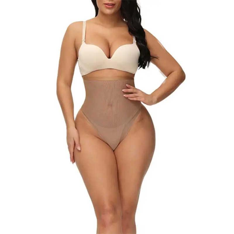 JIEJIN-Culotte Sexy à Compression pour Taille Haute, Sous-Vêtements de Contrôle des Fesses, Nouvelle Mode