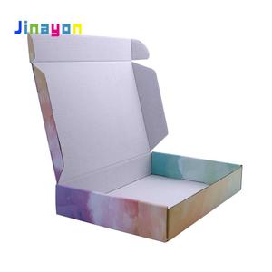 Tùy chỉnh in ấn màu hồng bưu phẩm bưu phẩm giấy các tông sóng hộp vận chuyển đồng bằng gấp hộp đóng gói hộp cho món quà - Product Image 4