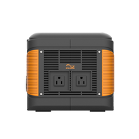 Batterie solaire portable haute performance 650W avec panneau solaire pour le camping