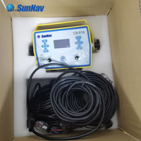 Système de nivellement laser SunNav AG818 à double canal, niveleuse agricole professionnelle, haute précision, écran LCD