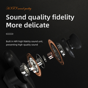 Longue durée de vie de la batterie simple oreille BT 5.2 <span class=keywords><strong>casque</strong></span> <span class=keywords><strong>avec</strong></span> micro antibruit écouteur mains libres pour bureau d'affaires course conduite - Product Image 2