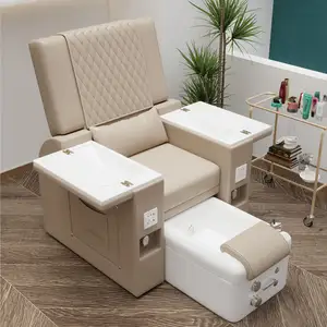 Otomatik salonu mobilya pedikür sandalye 180 derece ayar masaj koltuğu ayak Spa koltukları