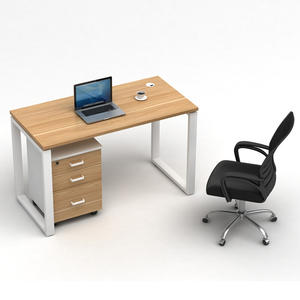 Anpassbare modulare Holz Metall Büro Schreibtisch Open Panel Office Workstation für 2 4 6 Personen Büro - Product Image 5