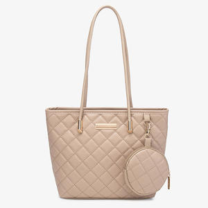 Venta al por Mayor Directa de Fábrica, Bolsos de Mujer Sólidos, Bolsos de Hombro Casuales, Bolsos Tote de Cuero Suave a la Moda - Product Image 4