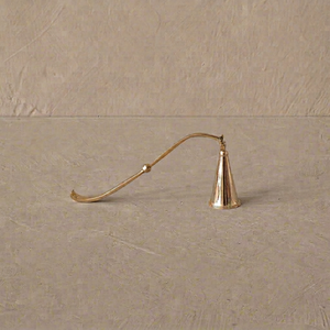 Classic Brass <b>Candle</b> Snuffer S Shape Hand Tool Smokeless Design for Home Decor and Gifting - Product Image 1
