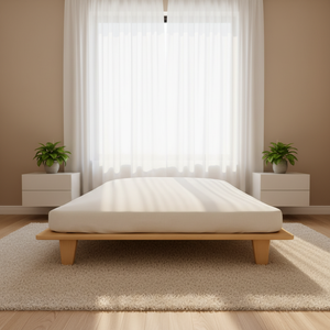 เตียงไม้จริงแบบโมเดิร์น Montessori รุ่นขายดี ขนาด 145 ยาว x 75 กว้าง x 18 สูง ซม. เปลเด็ก - Product Image 4