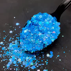 Commercio all'ingrosso Macaron <span class=keywords><strong>colore</strong></span> Glitter per unghie olografico Glitter Chunky Glitter per luce vetro sfuso Gel epossidico per unghie - Product Image 5