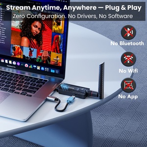 Syong 200m 1080P HDMI không dây máy phát và máy thu, Hỗ trợ tường Passthrough màn hình di động không dây HDMI Extender - Product Image 5