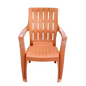 Cheap Price Plastic Rattan Backrest <b>Stackable</b> Wood Grain Color Knock Down Design pp Resin <b>Chair</b> <b>DINING</b> <b>Chairs</b> for Sale - Product Image 2
