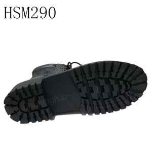 CMH, <span class=keywords><strong>bottes</strong></span> de randonnée à semelle extérieure en caoutchouc anti-choc, <span class=keywords><strong>bottes</strong></span> tactiques noires d'entraînement en plein air à double joint, populaires sur le marché de la colombie HSM290 - Product Image 3