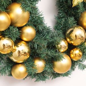 Guirnalda Navideña Decorativa de 2.7m de Largo, Tiras de Vid Sintético Encriptado para Escaparates, Guirnaldas de Flores Navideñas - Product Image 4