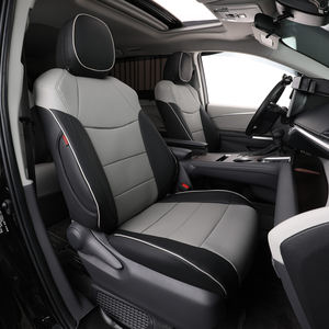 Housse de <span class=keywords><strong>siège</strong></span> de voiture chauffante en cuir EKR, housse de <span class=keywords><strong>siège</strong></span> 7 places pour voitures Toyota Sienna 2011 2013 2015 2019 2020 - Product Image 3