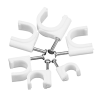 Attaches-câbles ronds en nylon autobloquants de type U pour la gestion des câbles 4MM 5MM 6MM 8MM 10MM