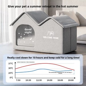 <span class=keywords><strong>Cama</strong></span> Refrigerante para Perros y Gatos Creativity Cat & Dog, Transpirable, Impermeable, con Bolsa Refrigerante Integrada, <span class=keywords><strong>Nido</strong></span> para Mascotas para Uso en Interiores en Verano - Product Image 3