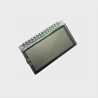 Écran LCD de haute qualité à 7 segments, verre LCD, affichage à 5 chiffres, 14 broches, TN réfléchissant positif, panneau LCD personnalisé de petite taille