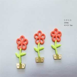 Lámpara LED con Forma de Flor, Bombillas COB, Luz Intermitente Roja y Verde, DC 3V, Luz Parpadeante, Filamento LED Decorativo para Manualidades, Fiestas y Decoración - Product Image 5