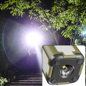 For Garden Camping Use 10H <b>Solar</b> <b>Charge</b> Flashlight with Yellow & White Color Rechargeable Waterproof Outdoor LED Camping Lantern - Product Image 4