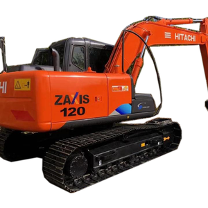 รถขุดตีนตะขาบไฮดรอลิกฮิตาชิ12ตันเครื่องขุดดินใช้ ZX120จากญี่ปุ่น - Product Image 1