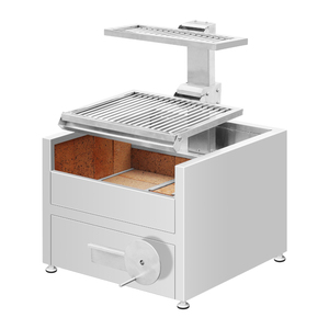 <span class=keywords><strong>Parrilla</strong></span> <span class=keywords><strong>Argentina</strong></span> Santa María de Acero Inoxidable con Brasero Integrado para <span class=keywords><strong>Asado</strong></span> a la Leña - Product Image 6