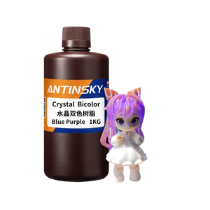 Resina para Impresora 3D Antinsky Biocolor, Alta Precisión, 405nm LCD, 1kg, Material Plástico Líquido, Transparente, Categoría de Producto - Product Image 2