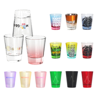 Verres à shot personnalisables avec logo, 2oz/50ml, pour vin, whisky, espresso, verres à shot en forme de balle, vierges pour sublimation