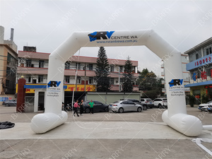 Arches de ligne de départ et d'arrivée gonflables personnalisées Porte d'arche de sport gonflable à vendre - Product Image 4