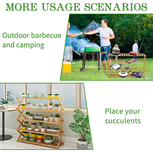 DU'S-<span class=keywords><strong>Zapatero</strong></span> de bambú de cinco capas, recibidor de entrada, armario, sala de estar - Product Image 6