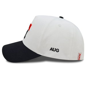 หมวกกีฬาหมวกเบสบอลผ้าฝ้าย5แผงรูปมงกุฎสูงโลโก้ปักลาย3D แบบกำหนดเอง - Product Image 2