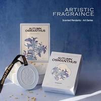 Nouveau Pendentif Parfumé Floral en Plâtre, Créatif et Pratique, Petit Cadeau, Diffuseur de Parfum pour Voiture