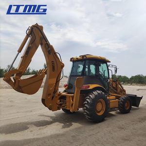 جرار LTMG وزن 2.5 طن ودفع رباعي 4x4 مع لودر وحفار، ومطرقة هيدروليكية لكسر الصخور، لودر بحفار خلفي للبيع - Product Image 5