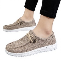 Chaussures de conduite à enfiler durables en tissu haut de gamme à motif léopard pour couples, grandes tailles européennes, pour l'été, transfrontalières