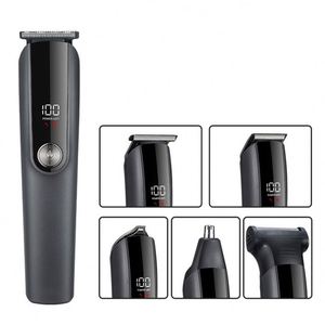 Novedad 2025: Set de Cortapelos y Recortadora de Barba Dorada para Hombre, Ideal para el Hogar - Product Image 5