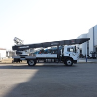 Camion plateforme élévatrice hydraulique JIUHE JMC Howo Faw de Chine, 32m, 36m, 45m, 65m, pour levage de meubles et échelle aérienne