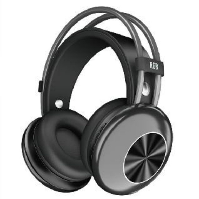 RGB Light bluetooth Headset with Mic Wireless Headphones Foldable Headphones Gaming Headphones Fast Charging Headset