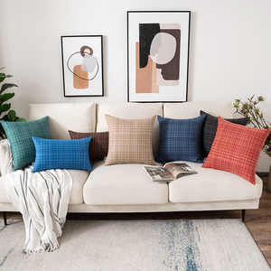 Taille personnalisée de couleur pour l'extérieur résistant à l'eau jeter taie d'oreiller Rectangle lombaire imperméable <span class=keywords><strong>housse</strong></span> de coussin de remplacement pour l'extérieur - Product Image 4