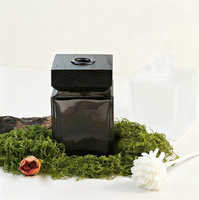 Bouteille de diffuseur de roseaux personnalisée avec logo, luxe, 50 ml, 100 ml, 150 ml, 200 ml, bouteille en verre, diffuseur de roseaux aromatiques