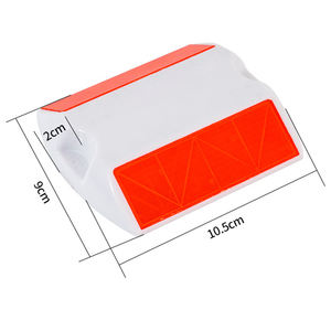 हाई इम्पैक्ट स्टड रोड मार्कर कैट आंखों 3 मीटर रोड रिफ्लेक्टर स्टड चिंतनशील फुटपाथ रोड स्टड - Product Image 6