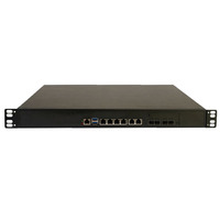 Appliance pare-feu réseau 1U en rack, Intel LGA1700 12e, 13e, 14e génération, 10 ports LAN 2.5GbE, OPNsense, PfSense, passerelle VPN, mini serveur