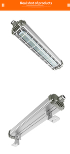 Luces Lineales a Prueba de Explosiones Atex IP66 de 20w 40w 60w con Cubierta de PC para Iluminación LED Industrial de Zona 2 - Product Image 5