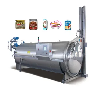 China Factory Price Water Spray Retort Machine Food Autoclave Sterilizer For Glass Bottles/jars